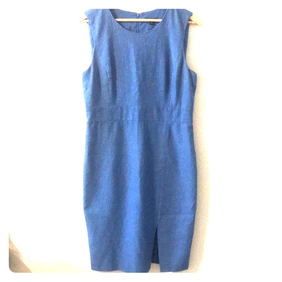 Blue Ann Taylor Shift Dress - Picture 1 of 6